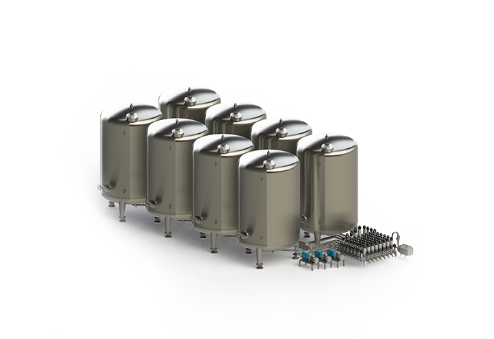 Storage tanks: aseptic storage