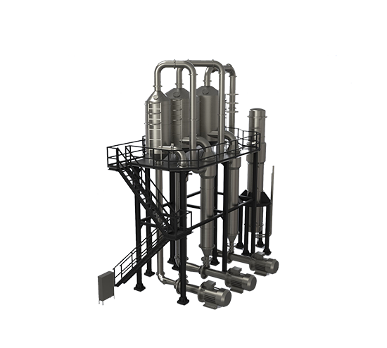 Forced circulationevaporators