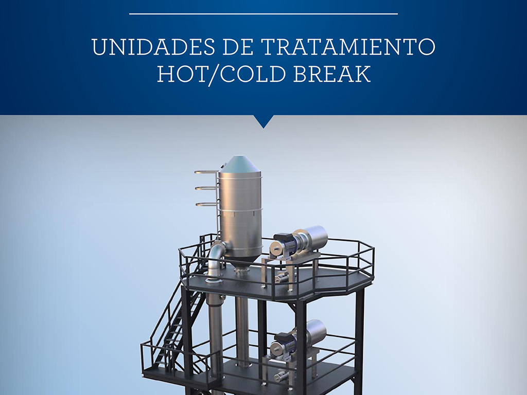 ¿Qué diferencias hay entre el tratamiento HOT BREAK y COLD BREAK del tomate?