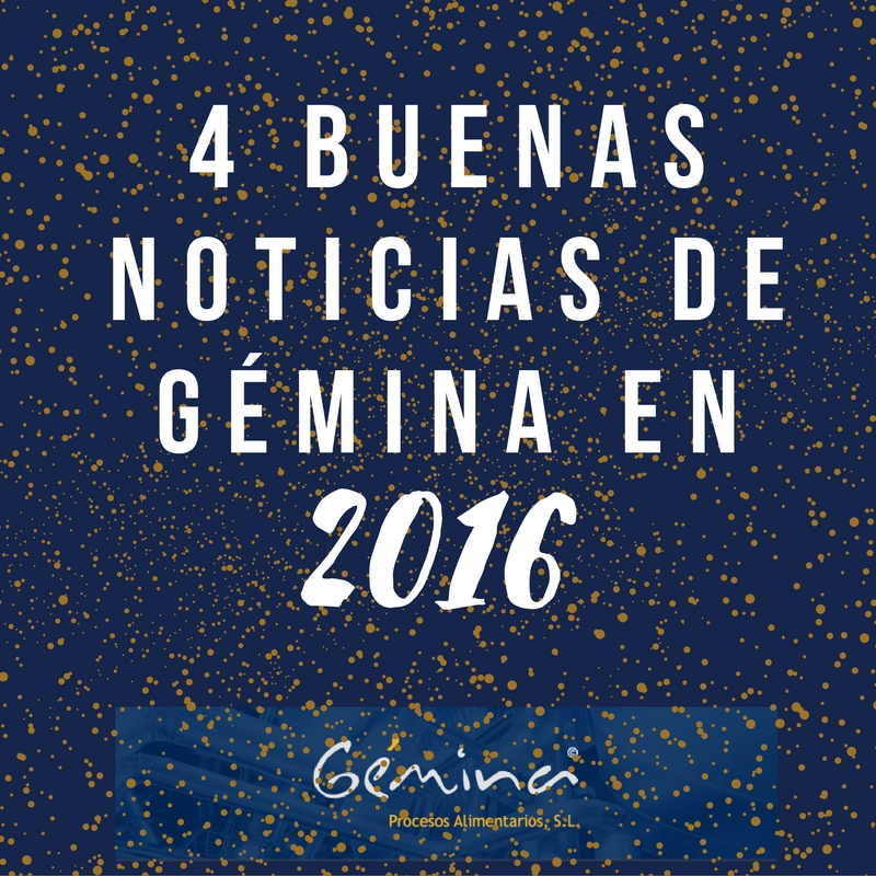 4 buenas noticias de la actividad de Gémina en 2016